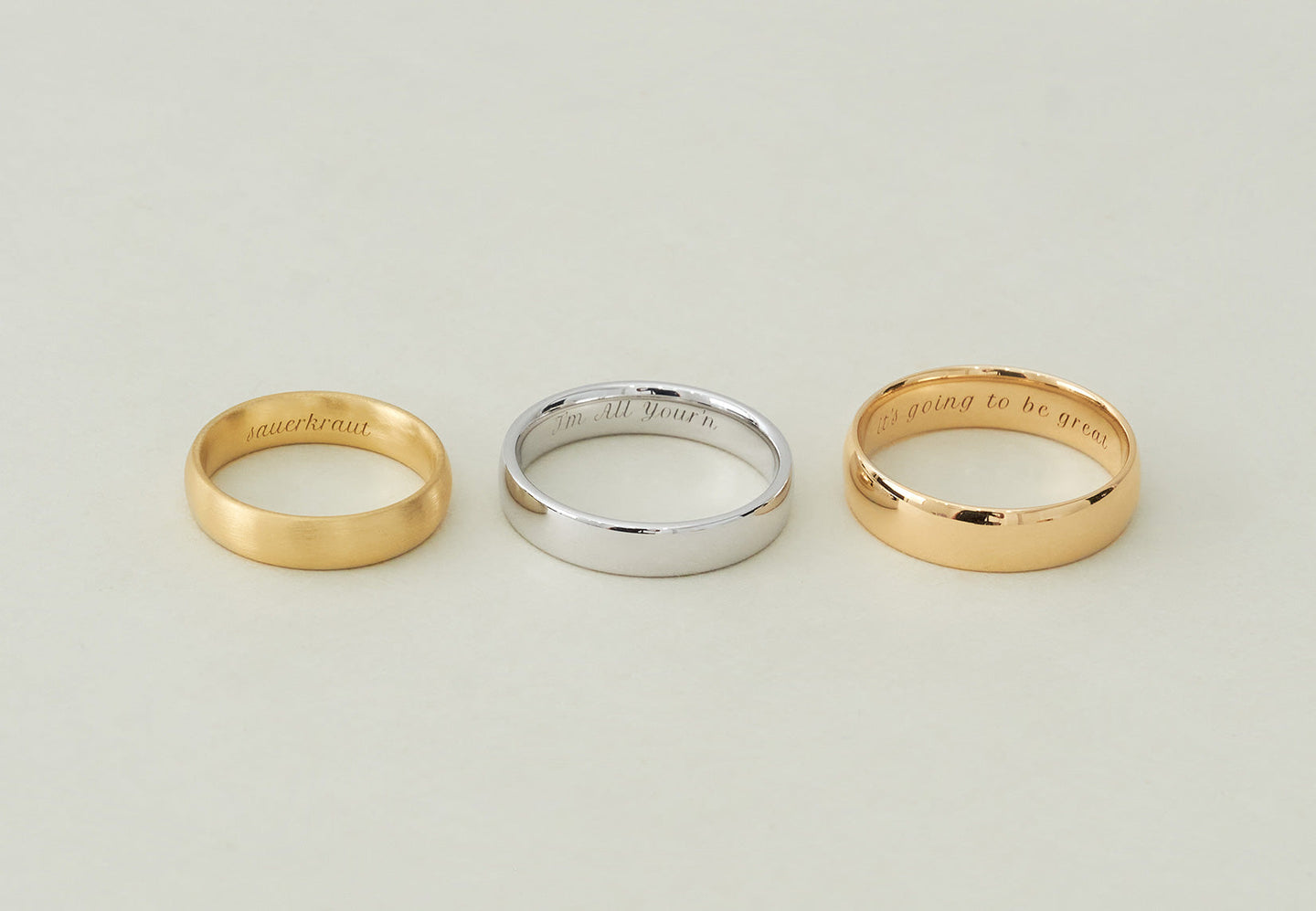 Wedding Ring Engraving Ideas