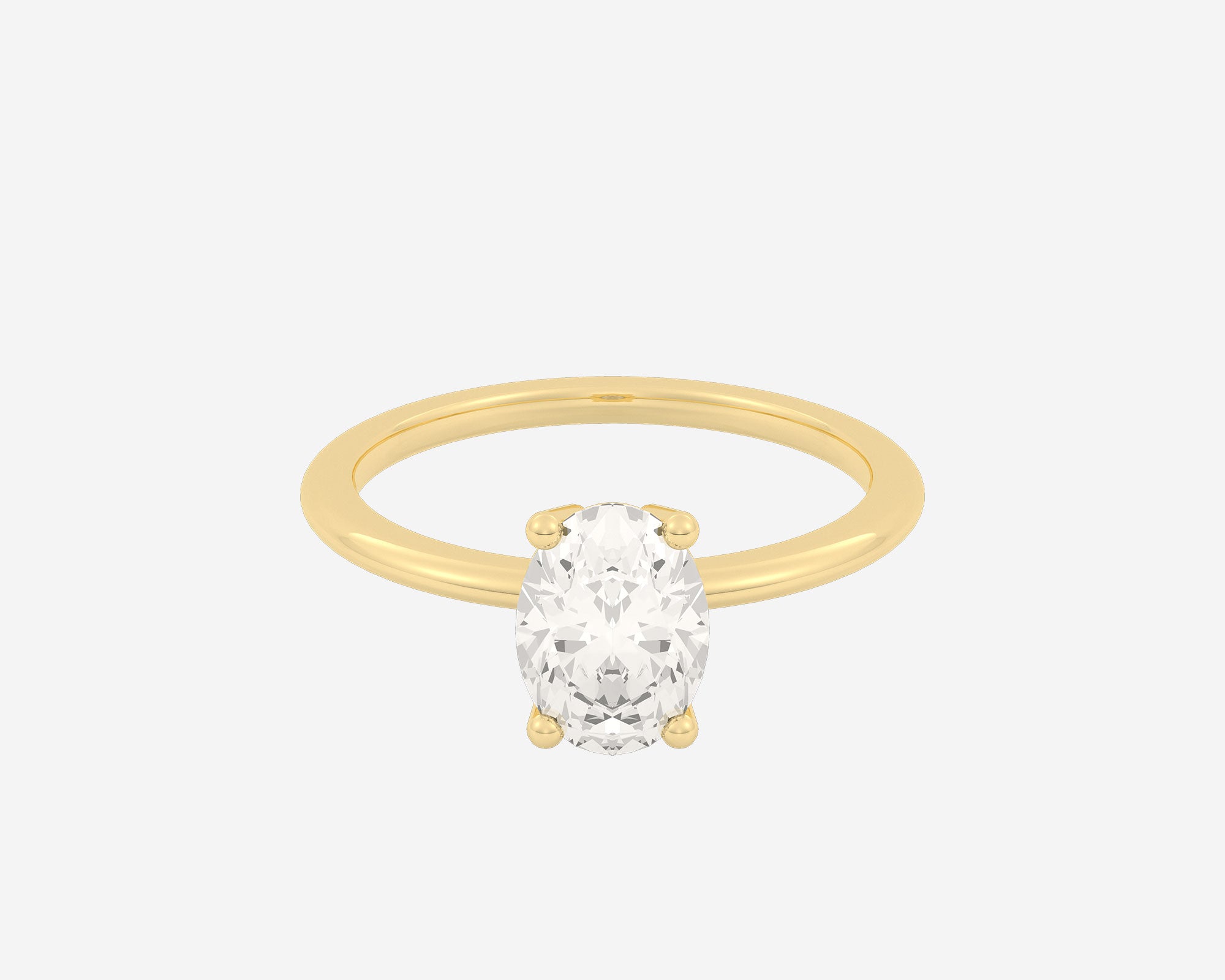 1.5 carat oval solitaire engagement ring 2025