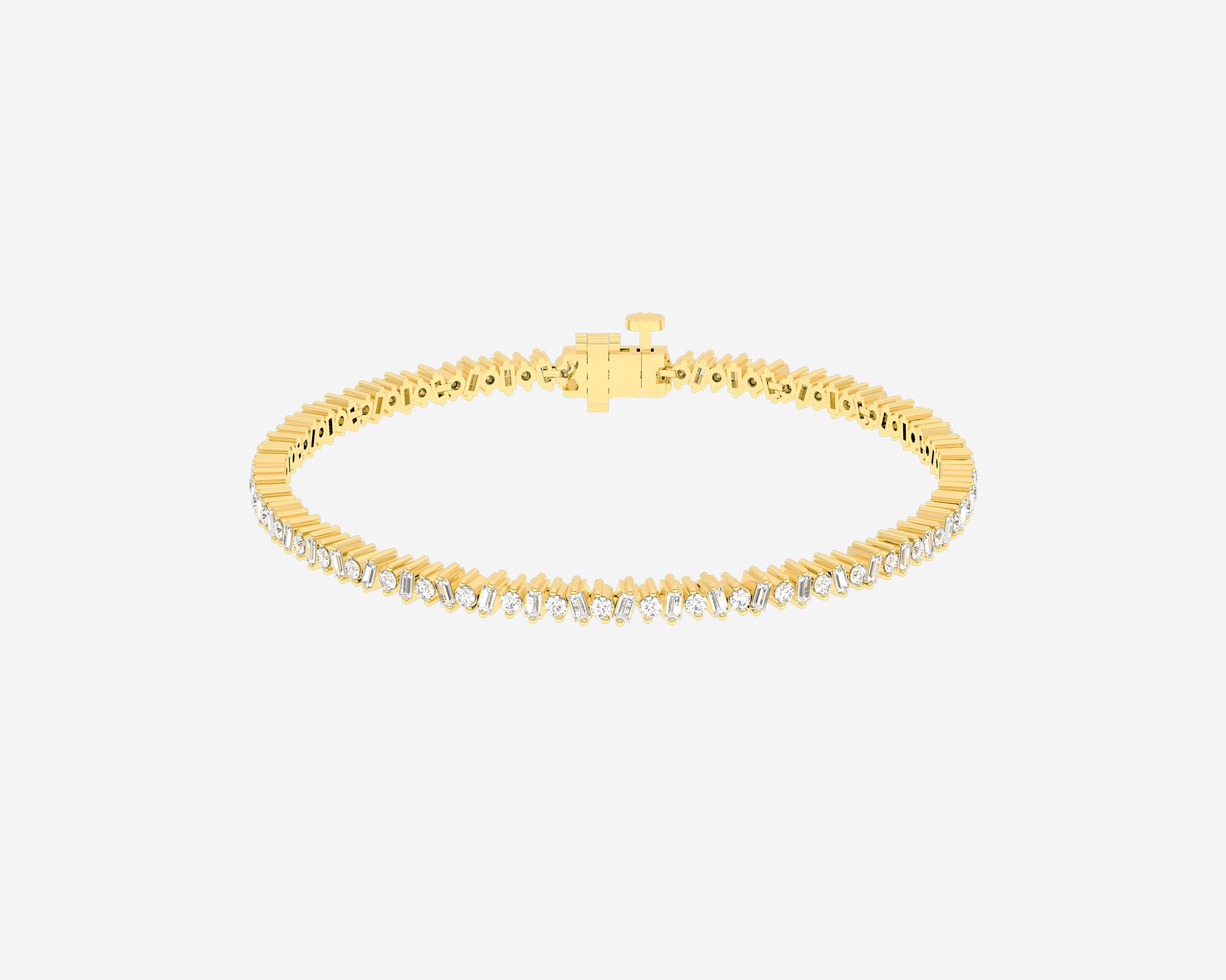 The Mixed Stone 2.5ct Diamond Tennis Bracelet | Holden