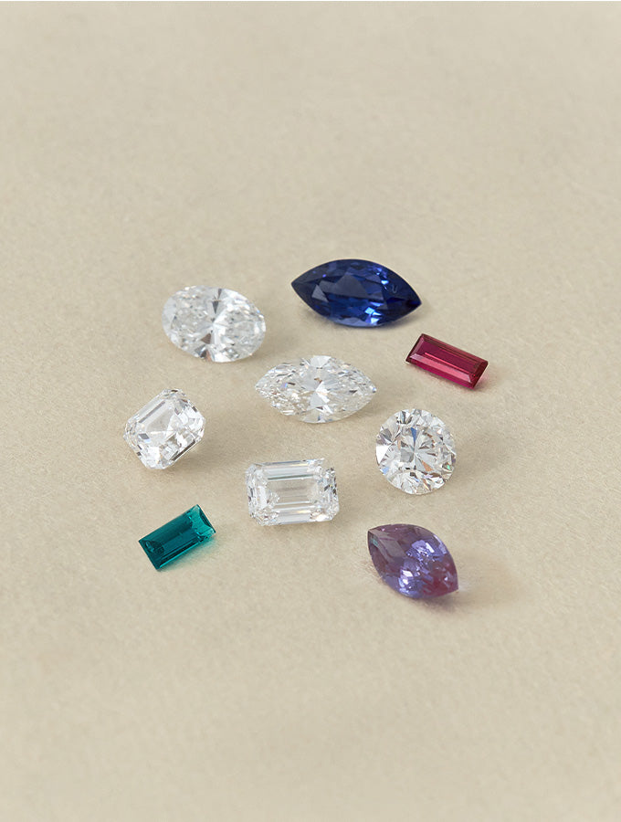Lab-grown diamonds & gemstones