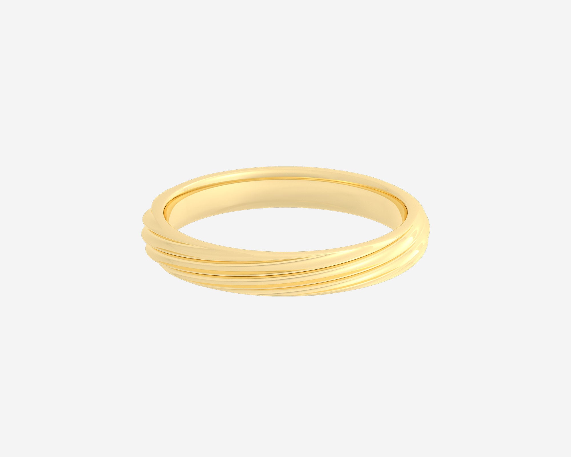 The Twist Textured Wedding Ring | Holden