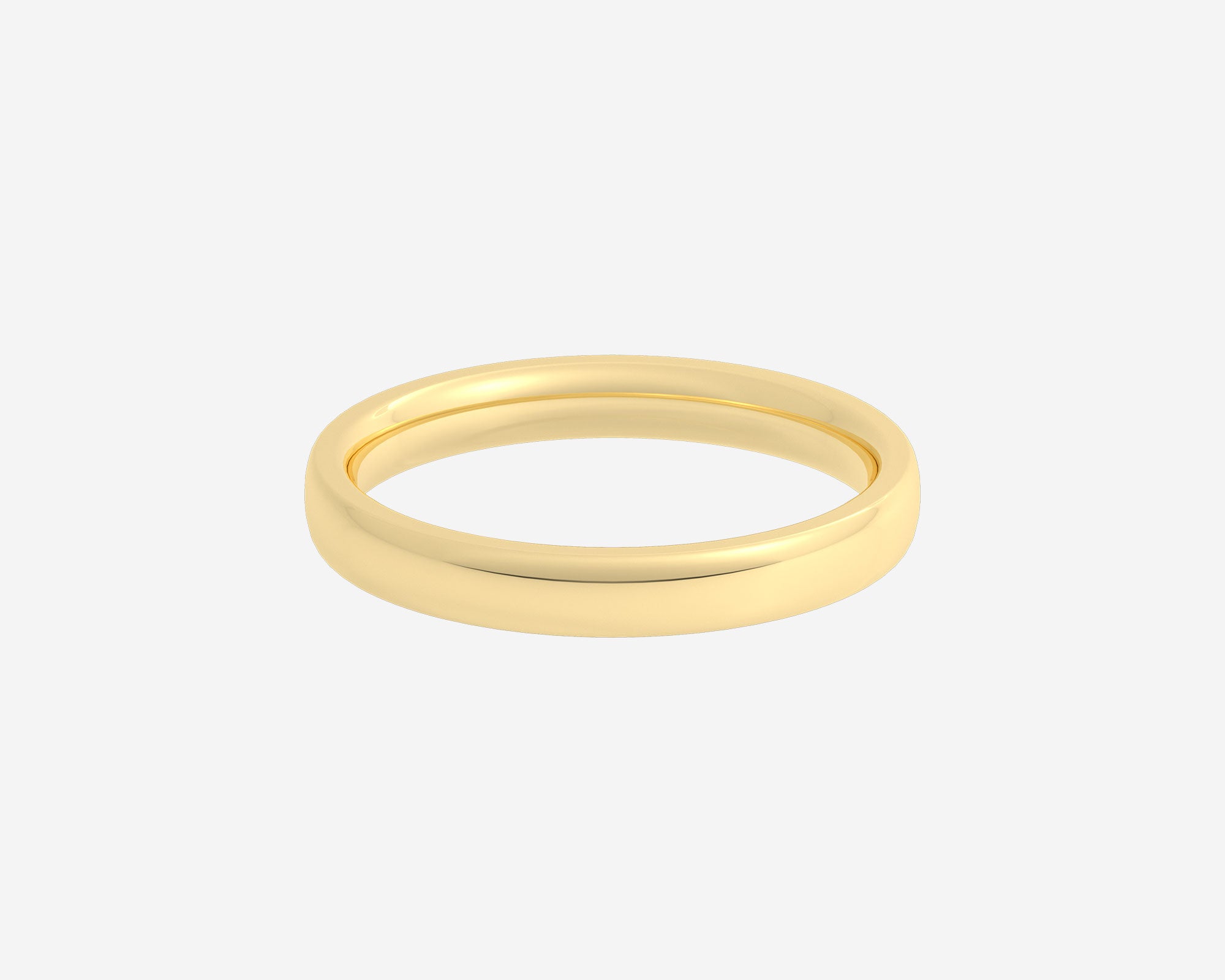 The Low Profile Domed Gold Wedding Ring | Holden