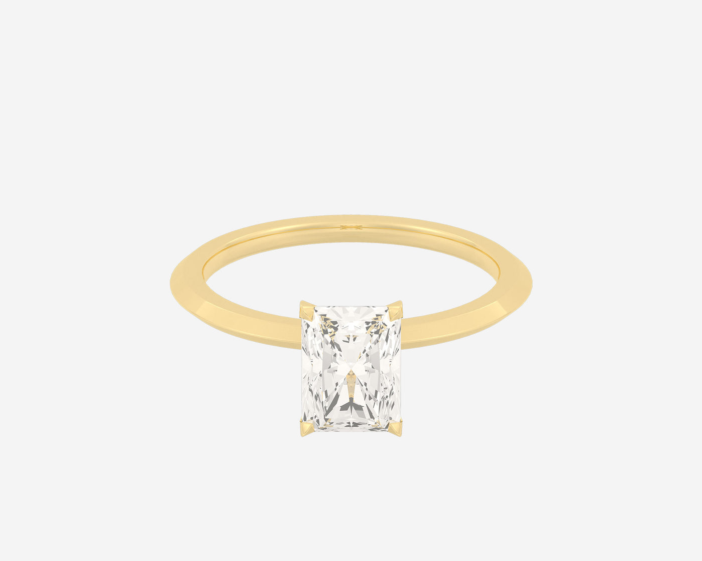 Triangle solitaire diamond ring Clearance